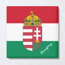 Íman Bandeira húngara, férias de Emblem e Hungria/espor
