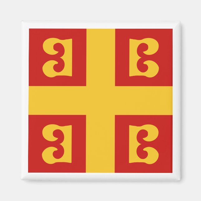 Íman Bandeira Imperial Bizantina, século 14 (Frente)