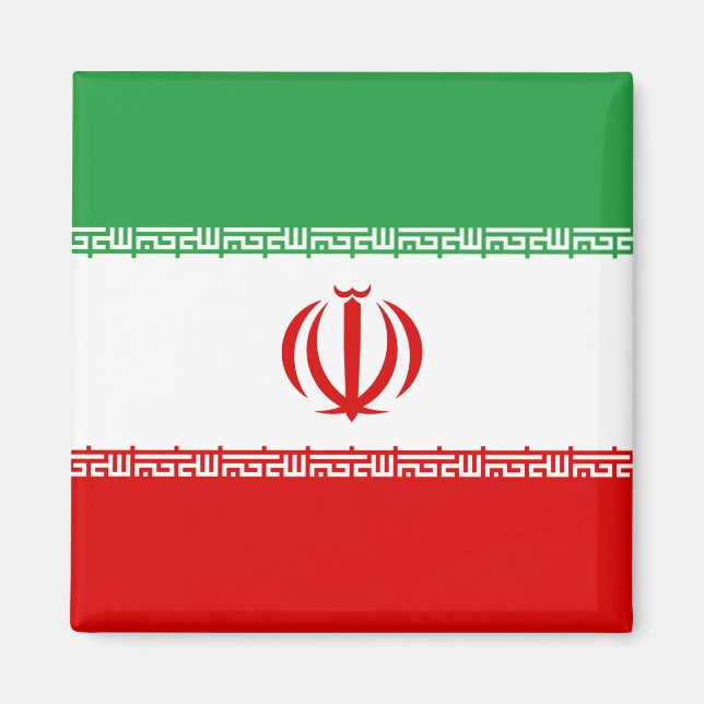 Íman Bandeira Iraniana (Irã) (Persa) (Frente)