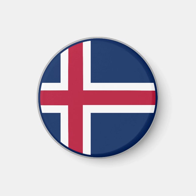 Íman Bandeira Islandesa (Frente)