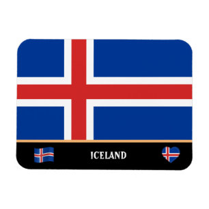 Íman Bandeira islandesa e viagem da Islândia / Islând