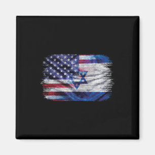 Íman Bandeira Israelense Americana Orgulho Israel EUA P