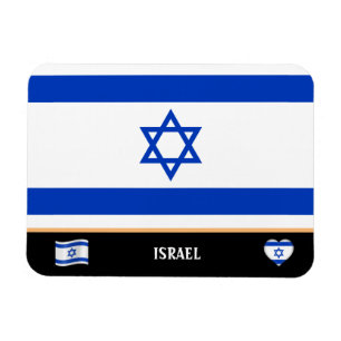 Íman Bandeira israelense e viagem israelense / Israel