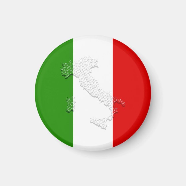 Íman Bandeira italiana (Frente)