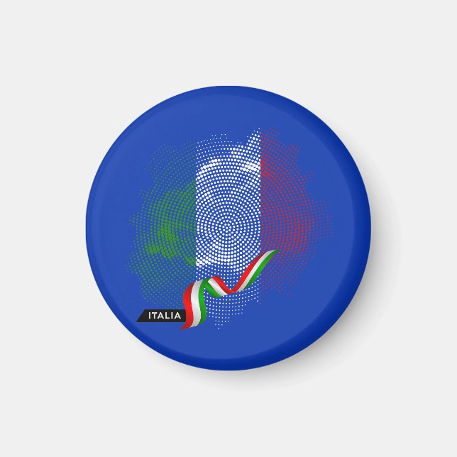 Íman bandeira italiana (Frente)