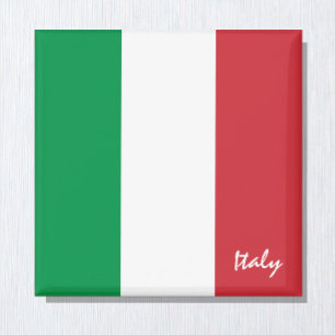 Íman Bandeira italiana e feriados italianos, viagem/fã