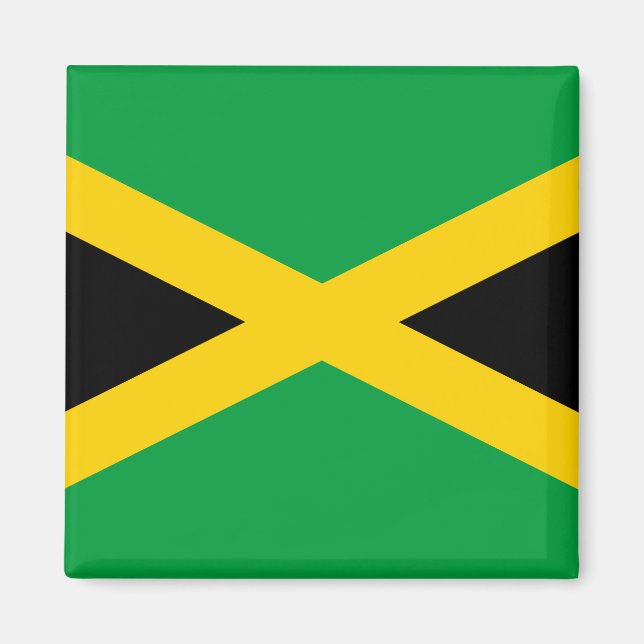 Íman Bandeira Jamaica (jamaicana) (Frente)