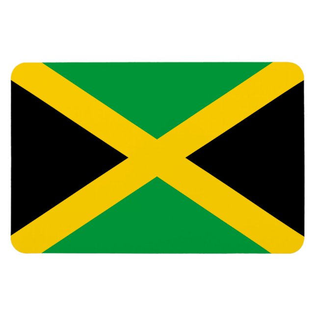Íman Bandeira jamaicana (Horizontal)
