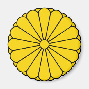 ÍMAN BANDEIRA JAPÃO - CASACO DE ARMAS - SELO IMPERIAL