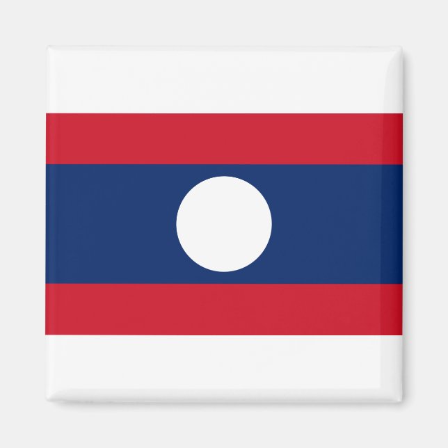 Íman Bandeira Laos (Frente)