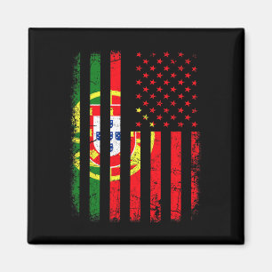 Íman Bandeira Luso-Americana Portugal América Orgulho E