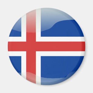 Íman Bandeira lustrosa islandêsa