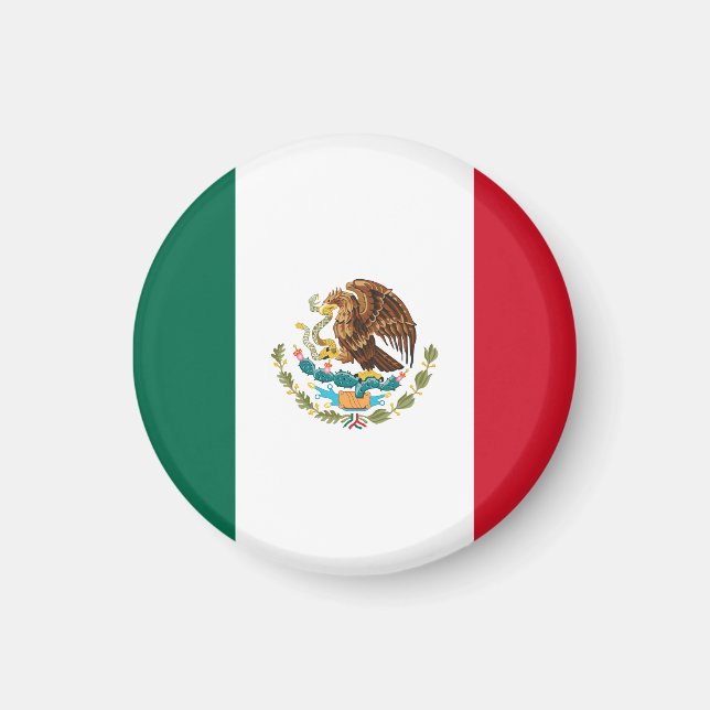 Íman Bandeira Mexicana (Frente)