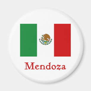 Íman Bandeira mexicana de Mendoza