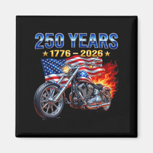 Íman Bandeira Motoqueiro 250 Anos Americano