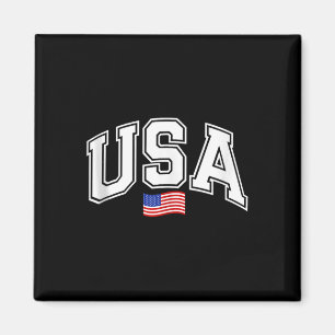 Íman Bandeira Nacional Americana Patriótica 4º De Julho