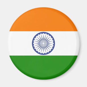 Íman Bandeira nacional de India Ashoka Chakra