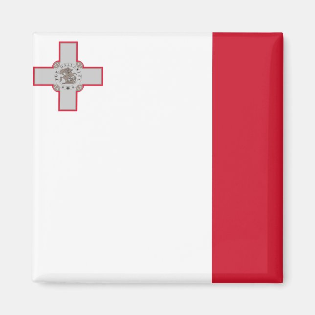 Íman Bandeira Nacional de Malta (Frente)