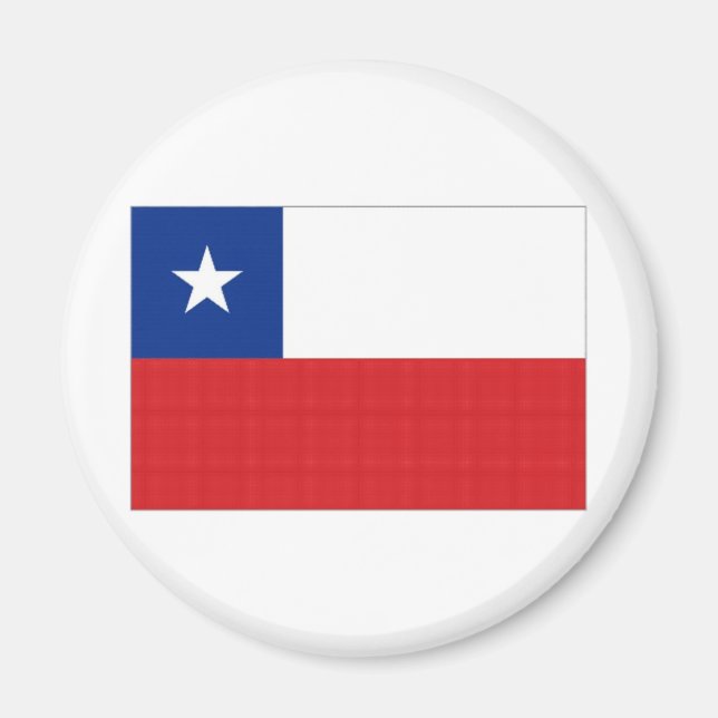 Íman Bandeira Nacional do Chile (Frente)