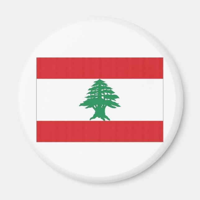 Íman Bandeira Nacional do Líbano (Frente)