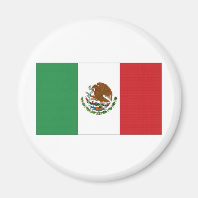 Íman Bandeira Nacional do México (Frente)