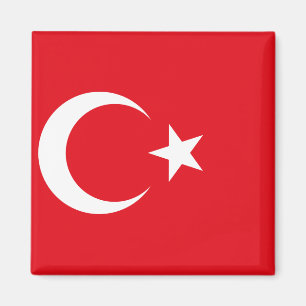 Íman Bandeira nacional do mundo de Turquia