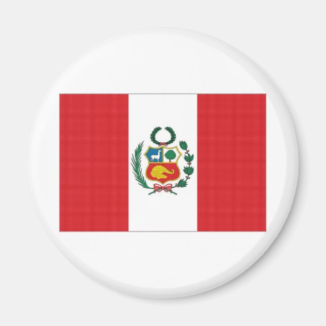 Íman Bandeira Nacional do Peru (Frente)