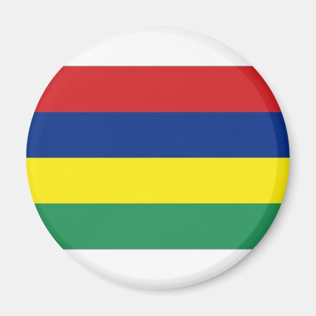 Íman Bandeira Nacional Maurícia (Frente)