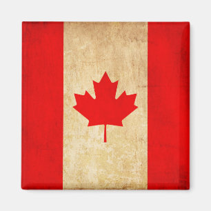 Íman Bandeira Nacional Patriótica Original do CANADÁ