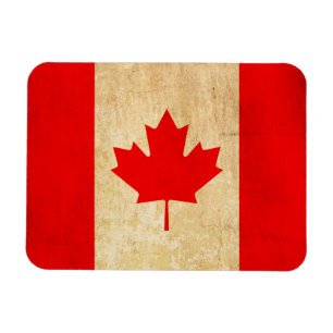 Íman Bandeira Nacional Patriótica Original do CANADÁ