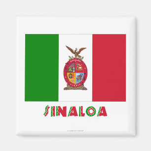 Íman Bandeira não oficial de Sinaloa