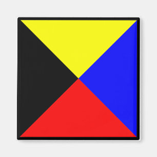 Íman Bandeira náutica ZULU
