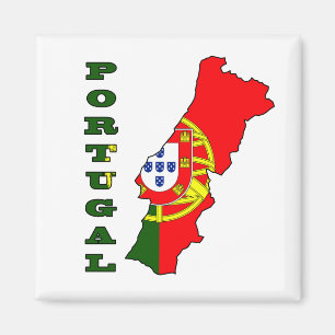 Íman Bandeira no mapa de Portugal
