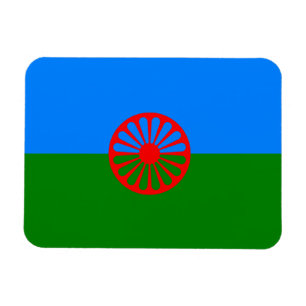 Íman Bandeira oficial do cigano do Romani