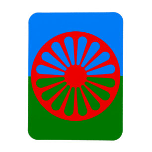 Íman Bandeira oficial do cigano do Romani