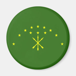 Íman Bandeira Patriótica da Adigueia
