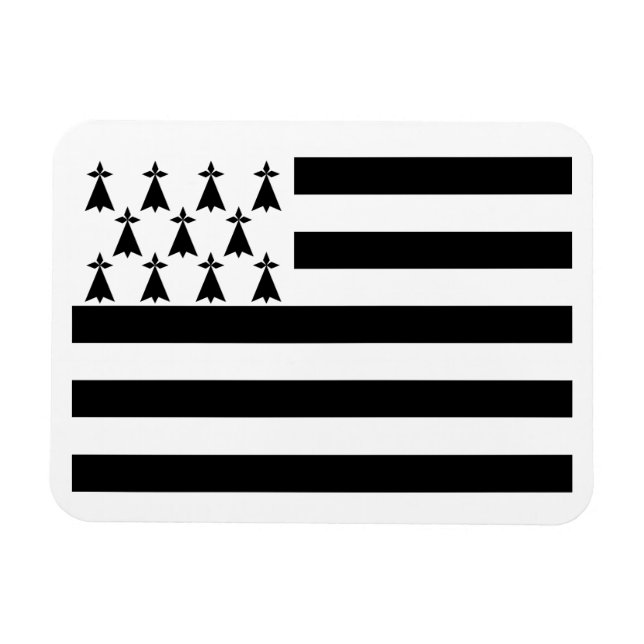 Íman Bandeira Patriótica da Bretânia (Horizontal)