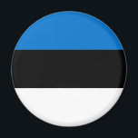Íman Bandeira Patriótica da Estônia<br><div class="desc">Bandeira patriótica da Estônia.</div>