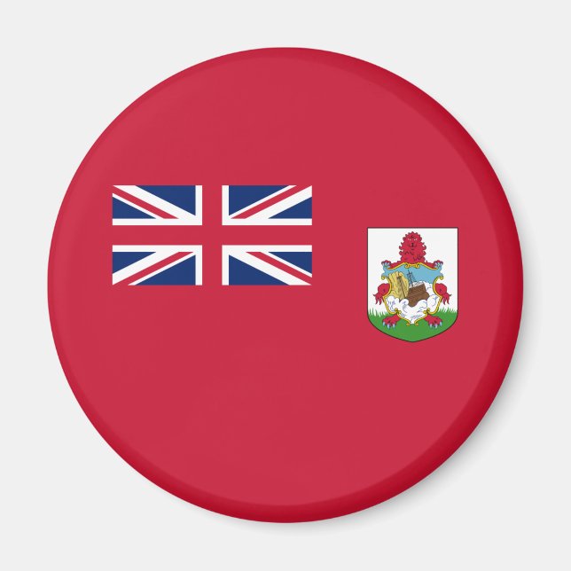 Íman Bandeira Patriótica das Bermudas (Frente)