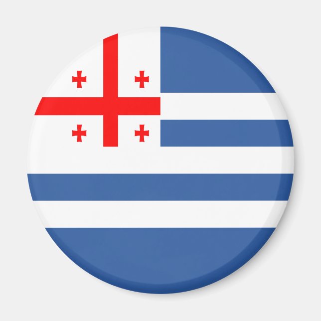 Íman Bandeira Patriótica de Adjara (Frente)