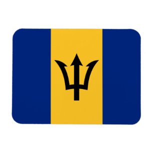 Íman Bandeira Patriótica de Barbados