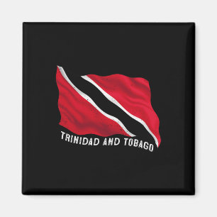 Íman Bandeira Patriótica Desgastada de Trinidad e Togo 