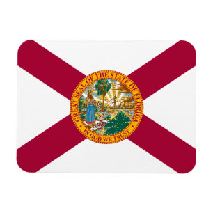 Íman Bandeira patriótica do estado de Florida