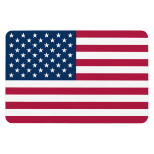 Íman Bandeira patriótica dos Estados Unidos da América 