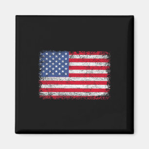 Íman Bandeira Patriótica dos EUA 4 de Julho para Homens