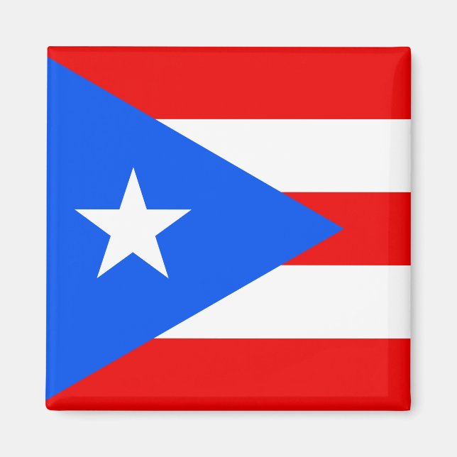 Íman Bandeira Porto Rico (Frente)