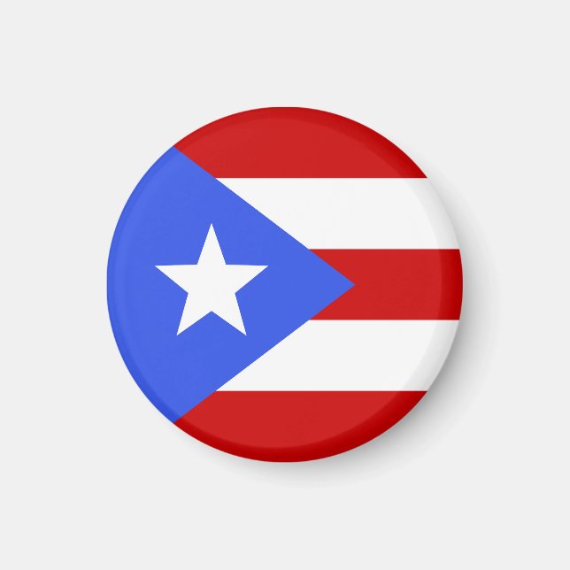 Íman bandeira Porto Rico (Frente)