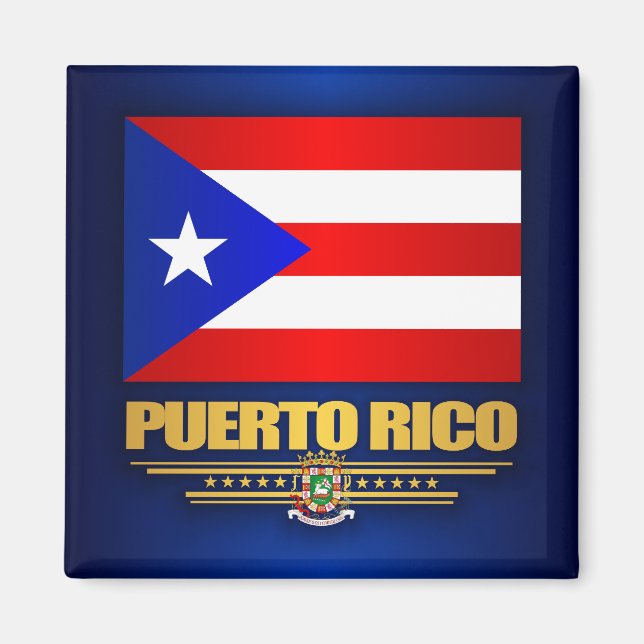 Íman Bandeira Porto Rico (Frente)