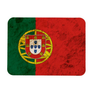 Íman Bandeira portuguesa áspera
