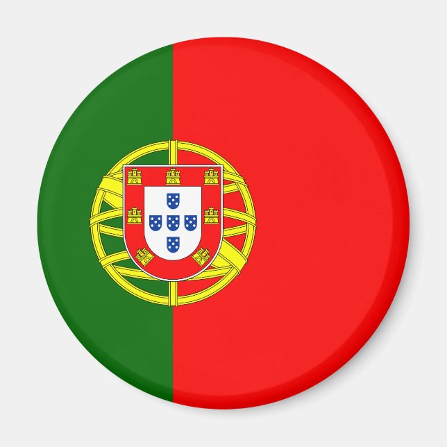 Íman Bandeira Portuguesa (Portugal) (Frente)